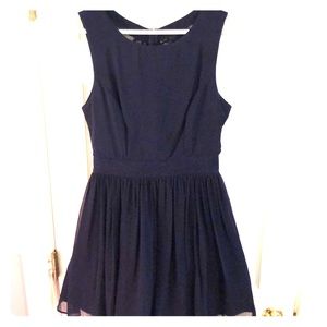 Navy blue dress